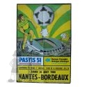 1986-87 06ème j Nantes Bordeaux (Affiche)
