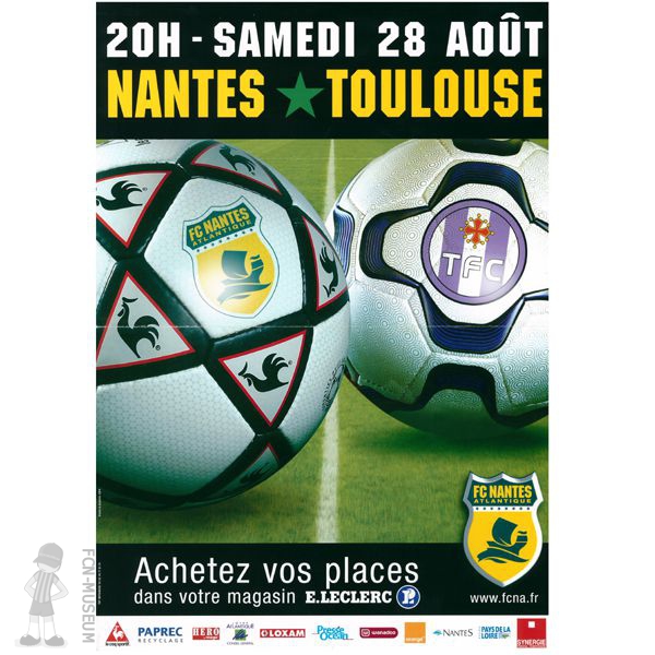 2004-05 04ème j Nantes Toulouse (Affiche)