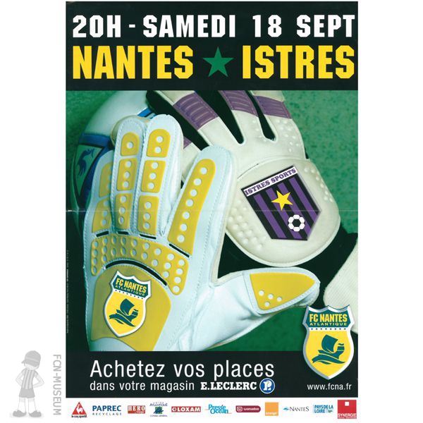 2004-05 06ème journée Nantes Istres