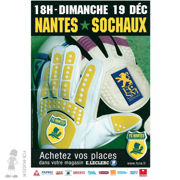 2004-05 19ème j Nantes Sochaux (Affiche)