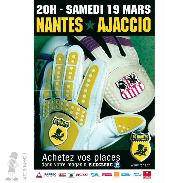 2004-05 30ème j Nantes Ajaccio (Affiche)