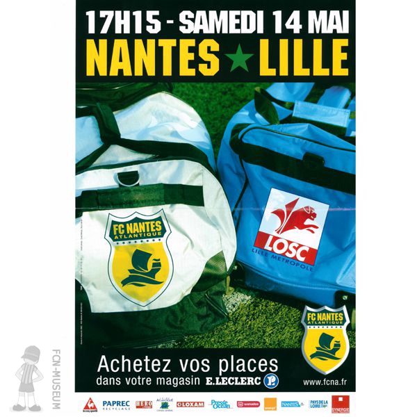 2004-05 36ème j Nantes Lille (affiche)