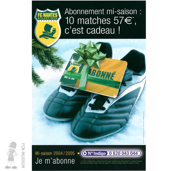 2004-05 Abonnement mi-saison