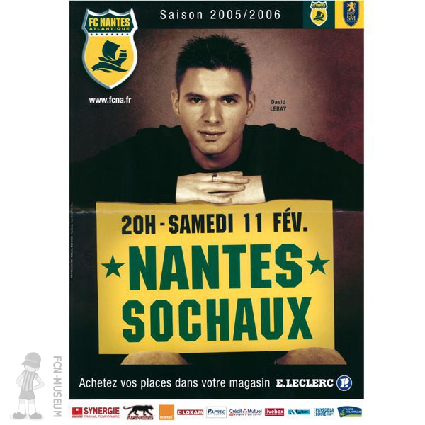 2005-06 26ème j Nantes Sochaux (Afiiche)