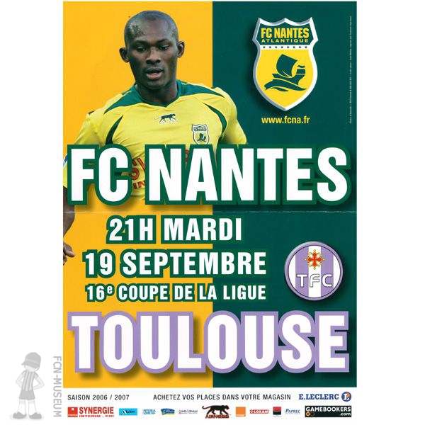 2006-07 37ème j Nantes Toulouse (Affiche)