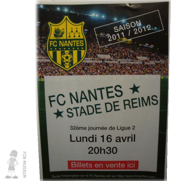 2011-12 32èmej Nantes Reims