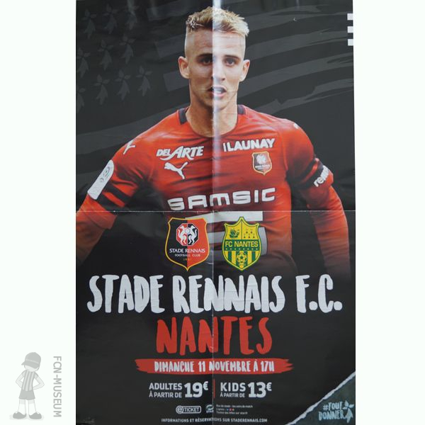 2018-19 13ème j Rennes Nantes (Affiche)