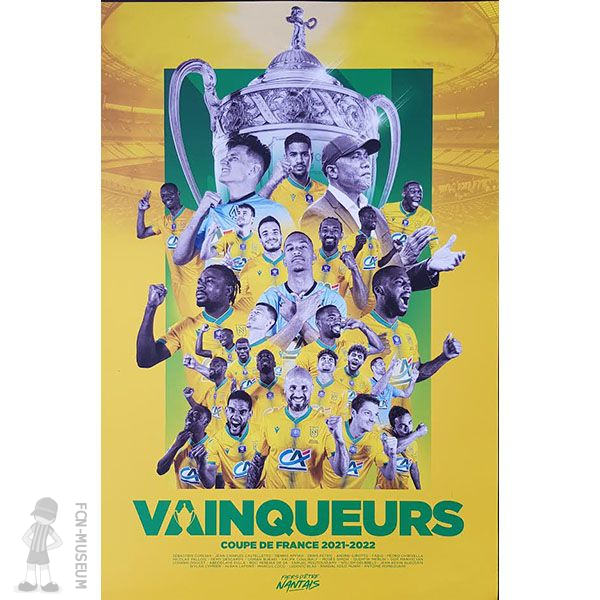 CdF 2022 Affiche Souvenir Vainqueurs