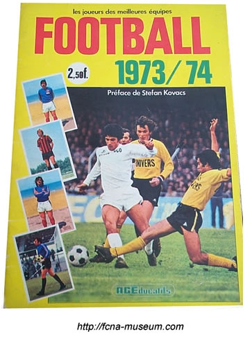 Album Foot 1973/1974 - Album Panini