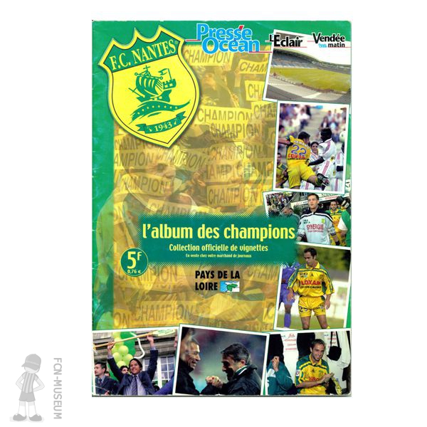 Presse Océan "L'album des champions"