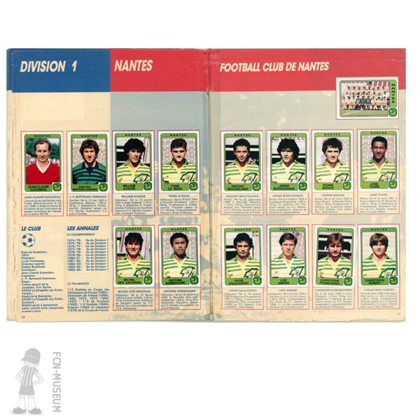 Panini 1985-86