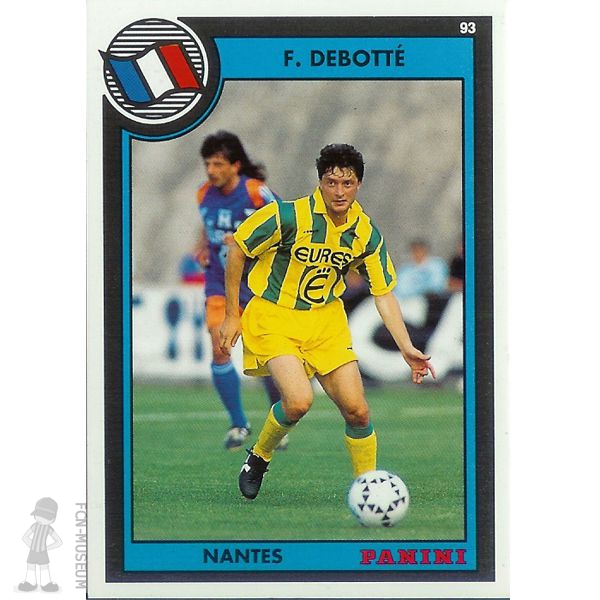 1992-93 DEBOTTE Fabien (Cards)