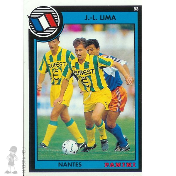 1992-93 LIMA Jean-Louis (Cards)