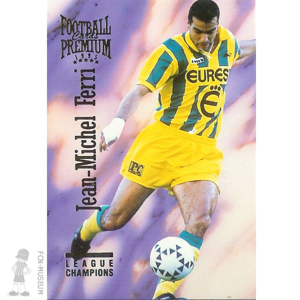 1994-95 FERRI Jean-Michel (cards premium)