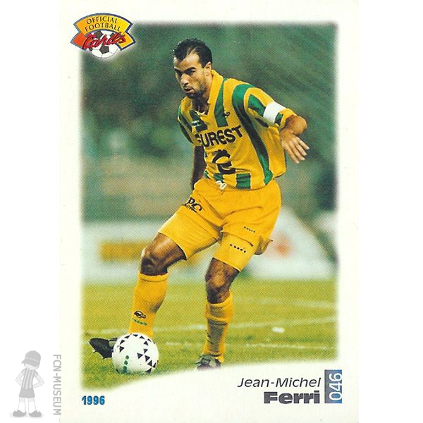 1995-96 FERRI Jean-Michel (Cards)