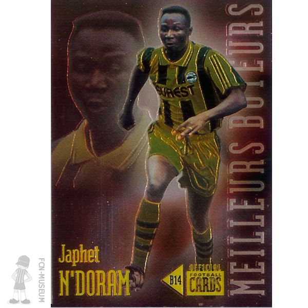 1996-97 N'DORAM Japhet (Cards spéciale)