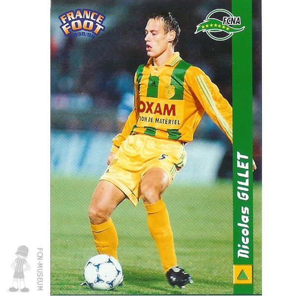 1998-99 GILLET Nicolas (Cards)