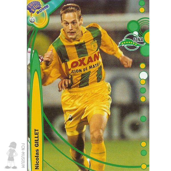 1999-00 GILLET Nicolas (Cards)