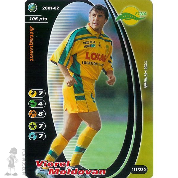 2001-02 MOLDOVAN Viorel (Cards)