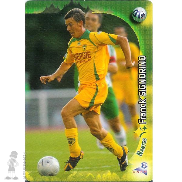 2006-07 SIGNORINO Franck (cards)