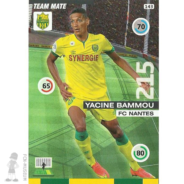 2015-16 BAMMOU Yacine (Cards)