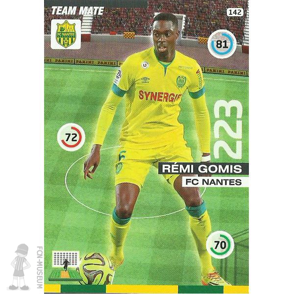 2015-16 GOMIS Rémi (Cards)