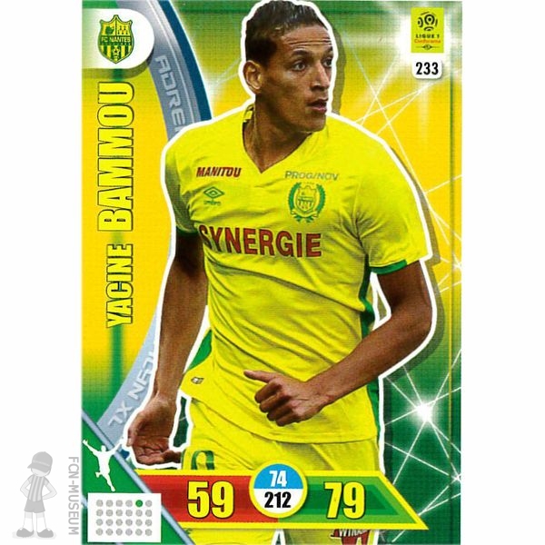 2017-18 BAMMOU Yacine (Cards)