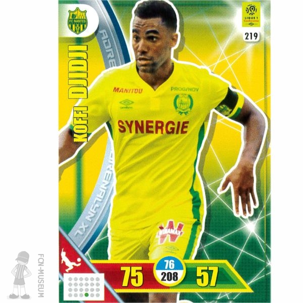 2017-18 DJIDJI Koffi (Cards)