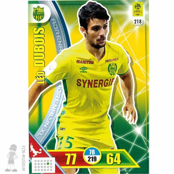 2017-18 DUBOIS Léo (Cards)