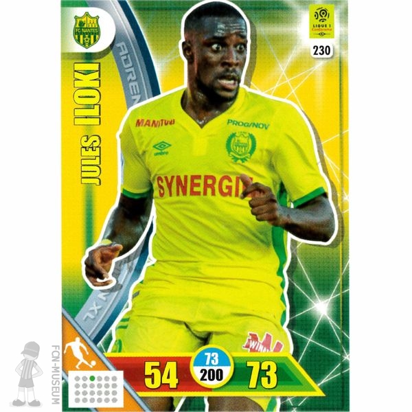 2017-18 ILOKI Jules (Cards)