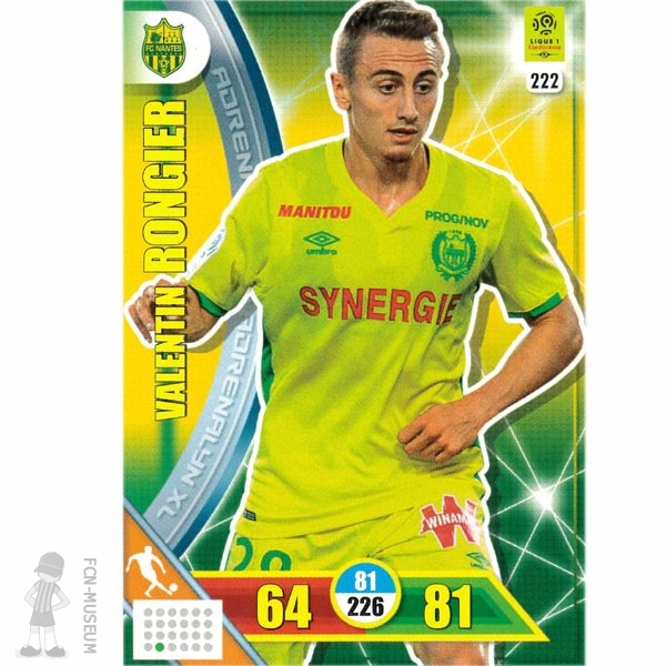 2017-18 RONGIER Valentin (Cards)