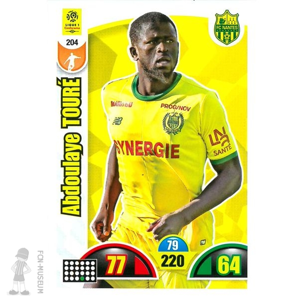 2018-19 TOURE Abdoulaye (Cards)