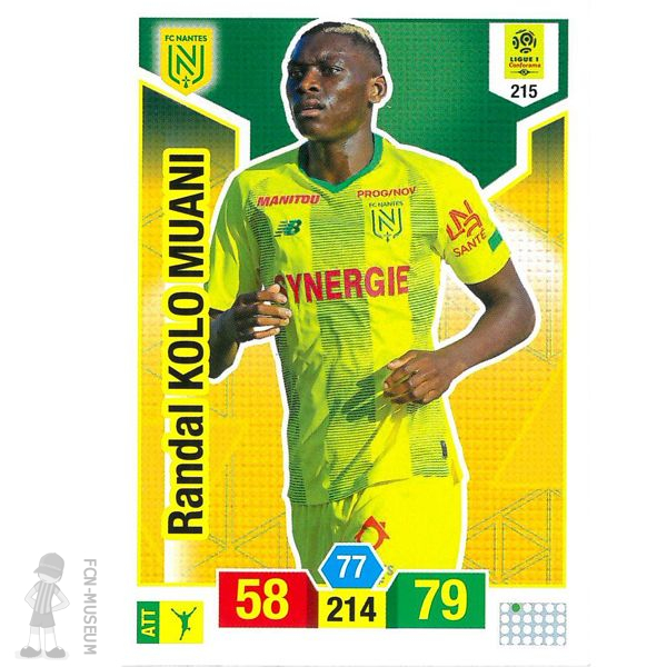 2019-20 KOLO MUANI Randal (Cards)