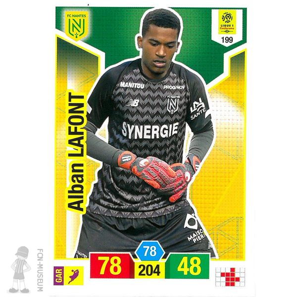 2019-20 LAFONT Alban (Cards)