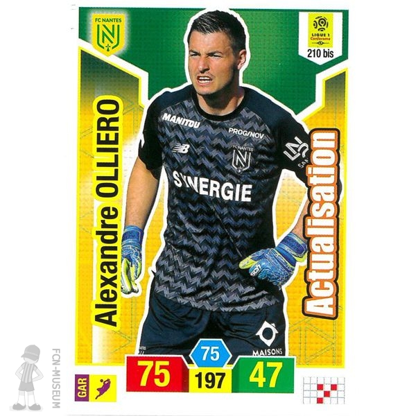 2019-20 OLLIERO Alexandre (Cards)