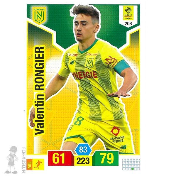 2019-20 RONGIER Valentin (Cards)