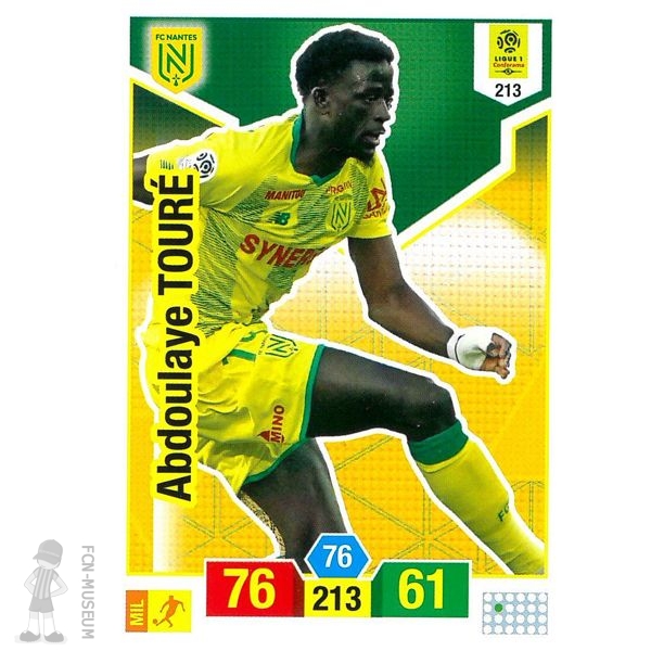 2019-20 TOURE Abdoulaye (Cards)