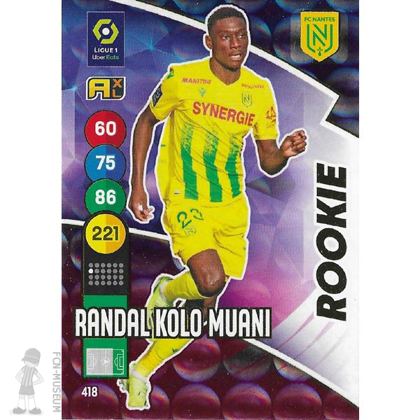 2021-22 KOLO MUANI Randal (Cards Rookie)