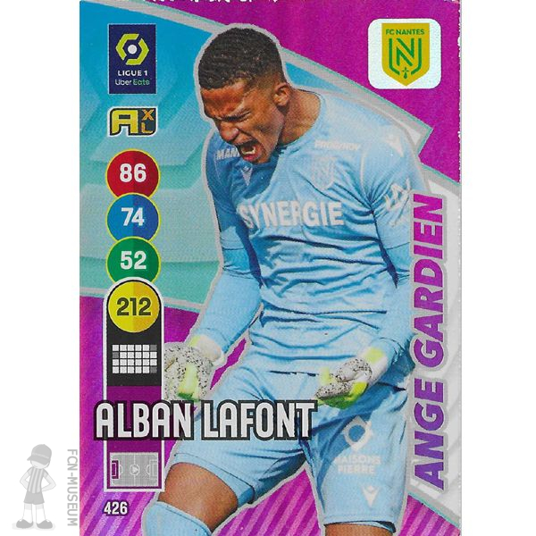 2021-22 LAFONT Alban (Cards Ange gardien)