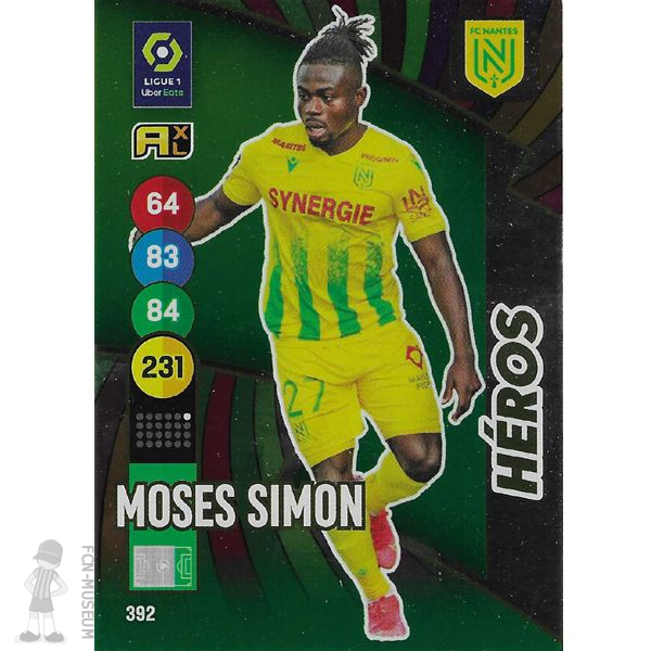 2021-22 SIMON Moses (Cards Héros)