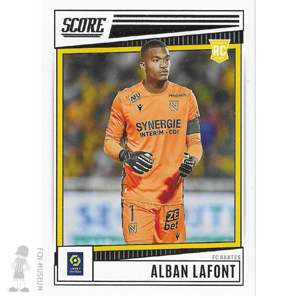 2022-23 LAFONT Alban (Score Cards)