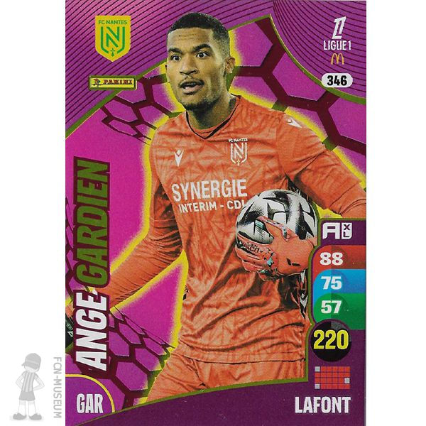 2025-26 LAFONT Alban (Cards Ange gardien)