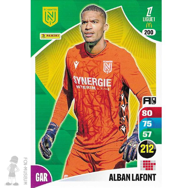 2025-26 LAFONT Alban (Cards)