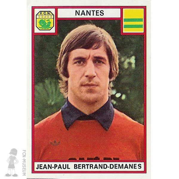 1976 BERTRAND DEMANES Jean Paul (Panini)