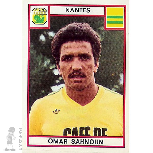 1976 SAHNOUN Omar (Panini)