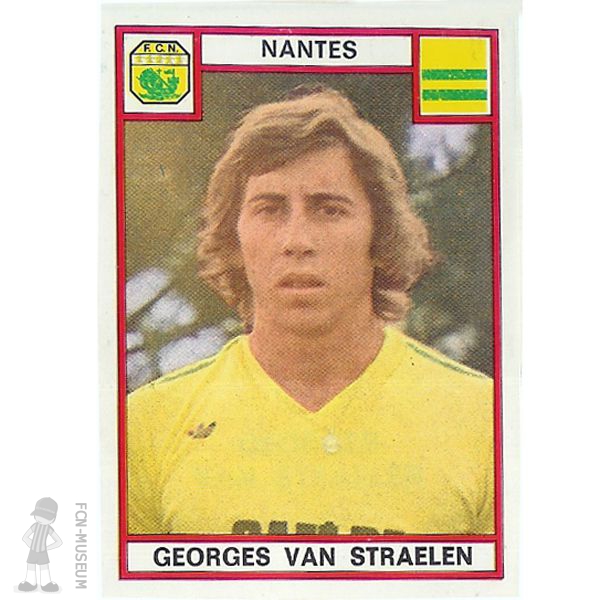 1976 VAN STRAELEN Georges (Panini)