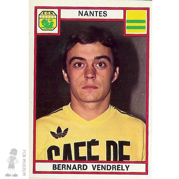 1976 VENDRELY Bernard (Panini)