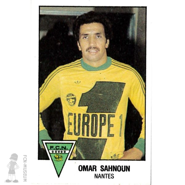 1978-79 SAHNOUN Omar (Panini)