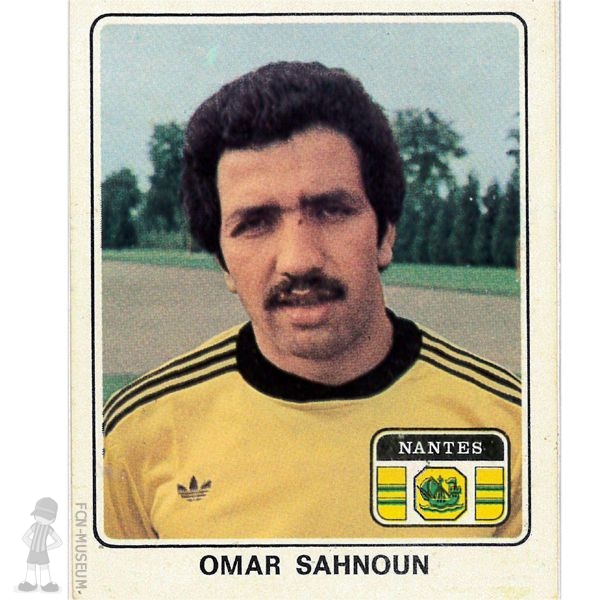 1978 SAHNOUN Omar (Panini)