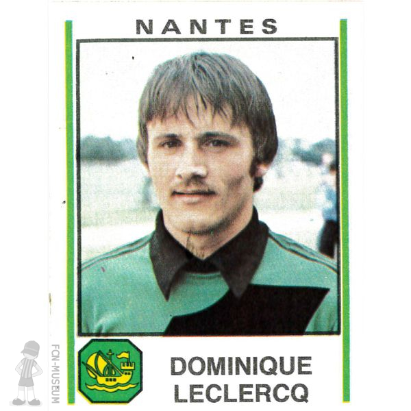 1980-81 LECLERCQ Dominique (Panini)